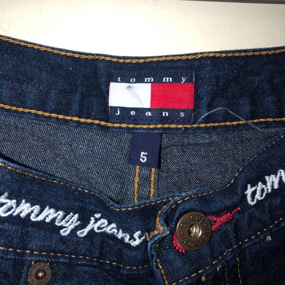 VINTAGE Tommy Hilfiger Denim Shorts - Picture 3 of 5